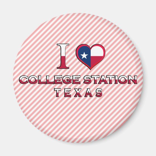 Station College, Texas Magneet (Voorkant)