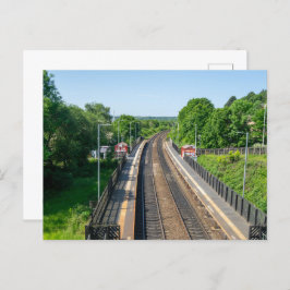 Station Deighton, Huddersfield Briefkaart