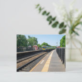 Station Deighton, Huddersfield Briefkaart (Staand voorkant)