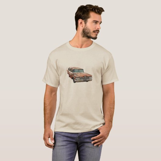 Station Edsel 1959 Wagon T-shirt (Voorkant volledig)