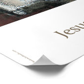 Station Één: Jezus wordt veroordeeld tot klein pos Poster (Hoek)