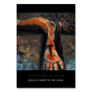 Station Elf, Jezus is versleten, Kaart van Prayer