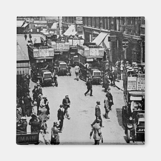 Station Finsbury Park, c.1923 Magneet (Voorkant)