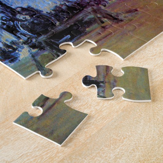 Station Gare Saint-Lazare door Claude Monet Legpuzzel (Zijkant)