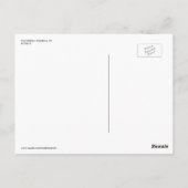 Station Gladstone, Vintage van New Jersey Briefkaart (Achterkant)