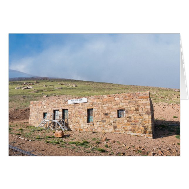 Station House in Pikes Peak (Voorkant Horizontaal)