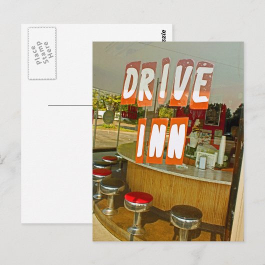 Station in briefkaart (Voorkant / Achterkant)