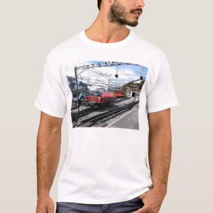 Station Kleine Scheidegg in Zwitserland T-shirt
