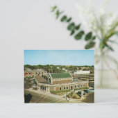 Station Lackawanna, Vintage Montclair NJ Briefkaart (Staand voorkant)