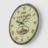 Station~Lackawant~Walnut St. Montclair NJ~ Grote Klok (Hoek)