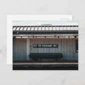 Station Lincoln Avenue (New York, NY) Briefkaart (Voorkant / Achterkant)