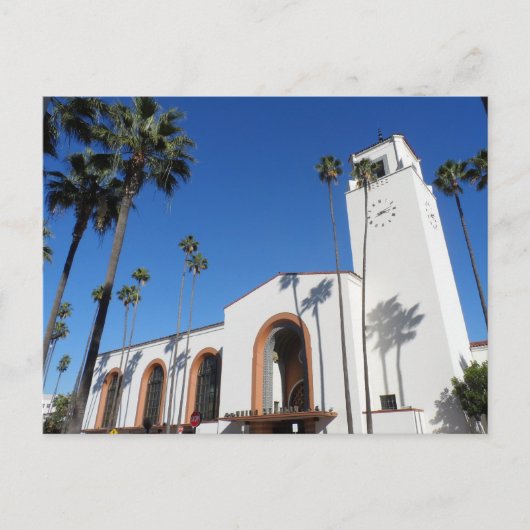 Station Los Angeles Briefkaart (Voorkant)