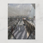 Station Luik-Guillemins Briefkaart (Voorkant)