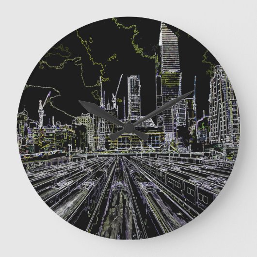 station Manhattan Grote Klok (Voorkant)