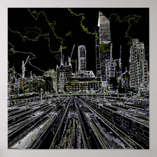 station Manhattan Poster