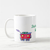 Station Master Choo Choo Train Koffiemok (Links)