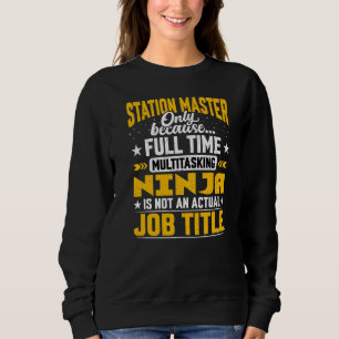 Station Master Job Titel Station Controller Trui
