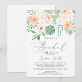 Station met Succulent Vrijgezellenfeest Kaart (Voorkant / Achterkant)