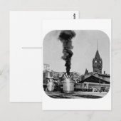 Station Milwaukee Railroad Milwaukee Briefkaart (Voorkant / Achterkant)