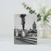 Station Milwaukee Railroad Milwaukee Briefkaart (Staand voorkant)