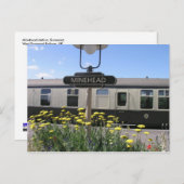 Station Minehead, Somerset Briefkaart (Voorkant / Achterkant)