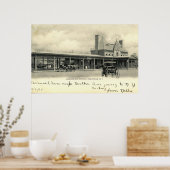 Station Montclair Train, New Jersey 1905  Poster (Keuken)