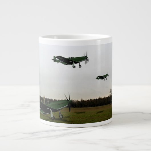 Station Mustang 1943 Grote Koffiekop (Voorkant)