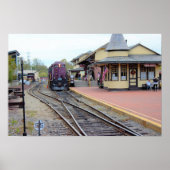 Station New Hope Train Poster (Voorkant)