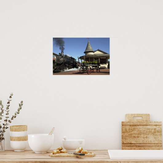 Station New Hope Train Poster (Keuken)