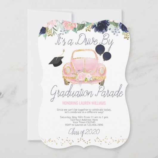 Station op Afstuderen Parade Kaart (Voorkant)