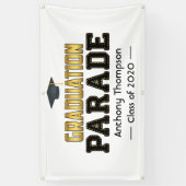 Station op Afstuderen Parade Spandoek (Verticaal)