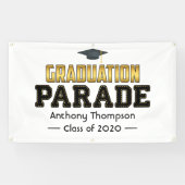 Station op Afstuderen Parade Spandoek (Horizontaal)