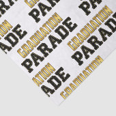 Station op Afstuderen Parade Tissuepapier (Detail)