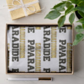 Station op Afstuderen Parade Tissuepapier (Geschenk)