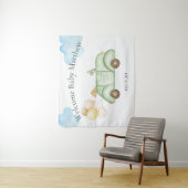 Station op Baby shower Wandkleed (In situ)