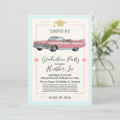 Station op Virtual Vrouw Graduparty Kaart (Staand voorkant)