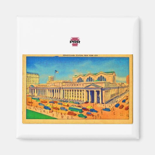 Station Penn in New York Magneet (Voorkant)