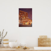 Station Pittsburgh Train Poster (Keuken)