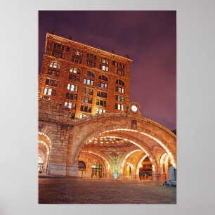 Station Pittsburgh Train Poster