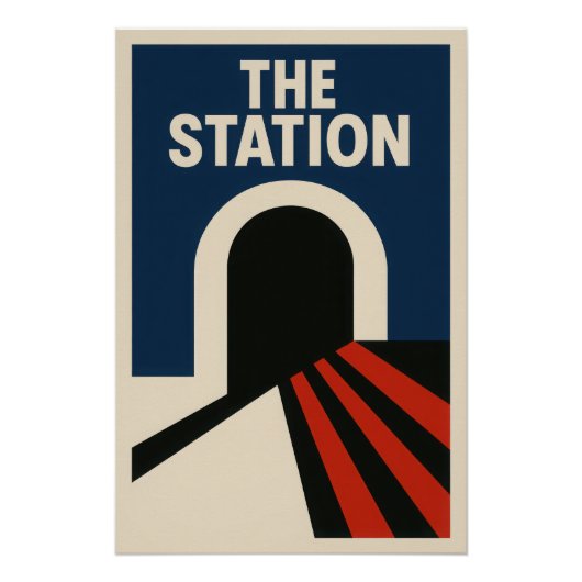 Station - Poster (Voorkant)