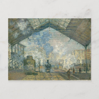 Station Saint-Lazare (1877) Briefkaart