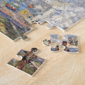 Station Saint-Lazare, buiten Uitzicht door Claude  Legpuzzel (Zijkant)