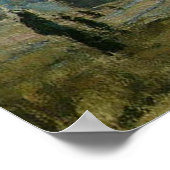 Station Saint Lazare door Claude Monet Poster (Hoek)