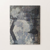 Station Saint-Lazare Monet Fine Art Legpuzzel (Verticaal)