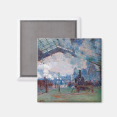 Station Saint-Lazare, Monet Magneet (Voorkant / Achterkant)