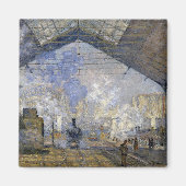 Station Saint-Lazare, Monet Magneet (Voorkant)