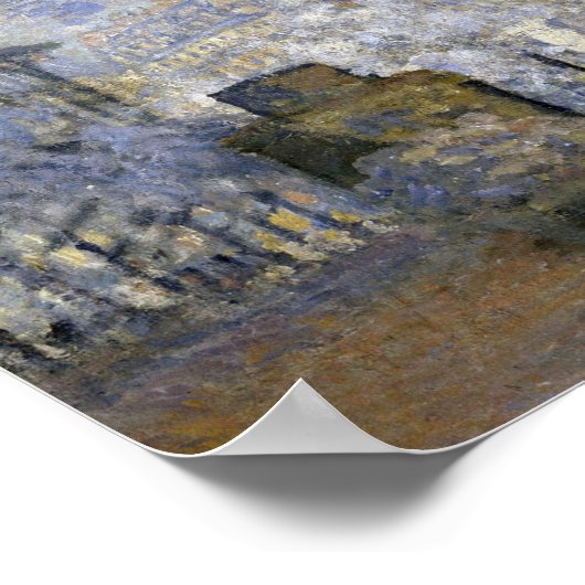 Station Saint-Lazare, Monet Poster (Hoek)