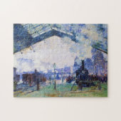 Station Saint-Lazare, Normandy Train, Claude Monet Legpuzzel (Horizontaal)
