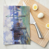 Station Saint-Lazare, Normandy Train, Claude Monet Theedoek (Quarter Fold)