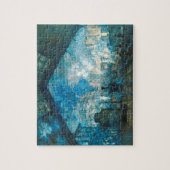 Station Saint Lazare Train door Claude Monet Legpuzzel (Verticaal)